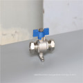 Stainless Steel 304 Manual Female Thread Butterfly Handle Mini Ball Valve